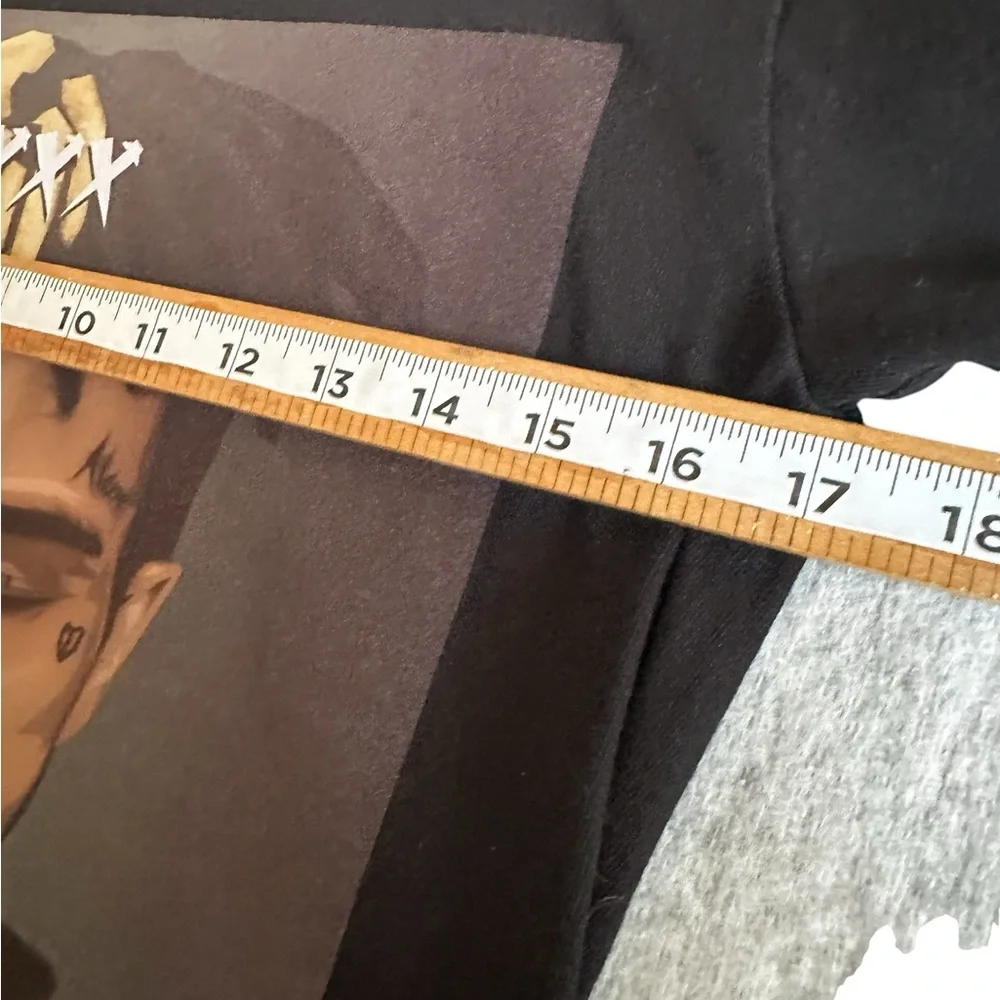 PRO ATHLETIC XXXTENTACION FACE PHOTO SHORT SLEEVE T-SHIRT SZ SMALL